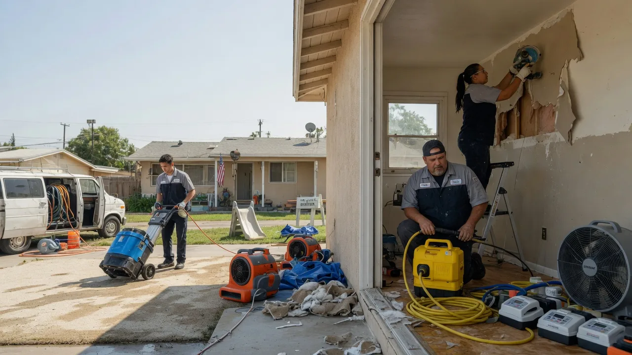 Water Damage Restoration in New London, WI near me